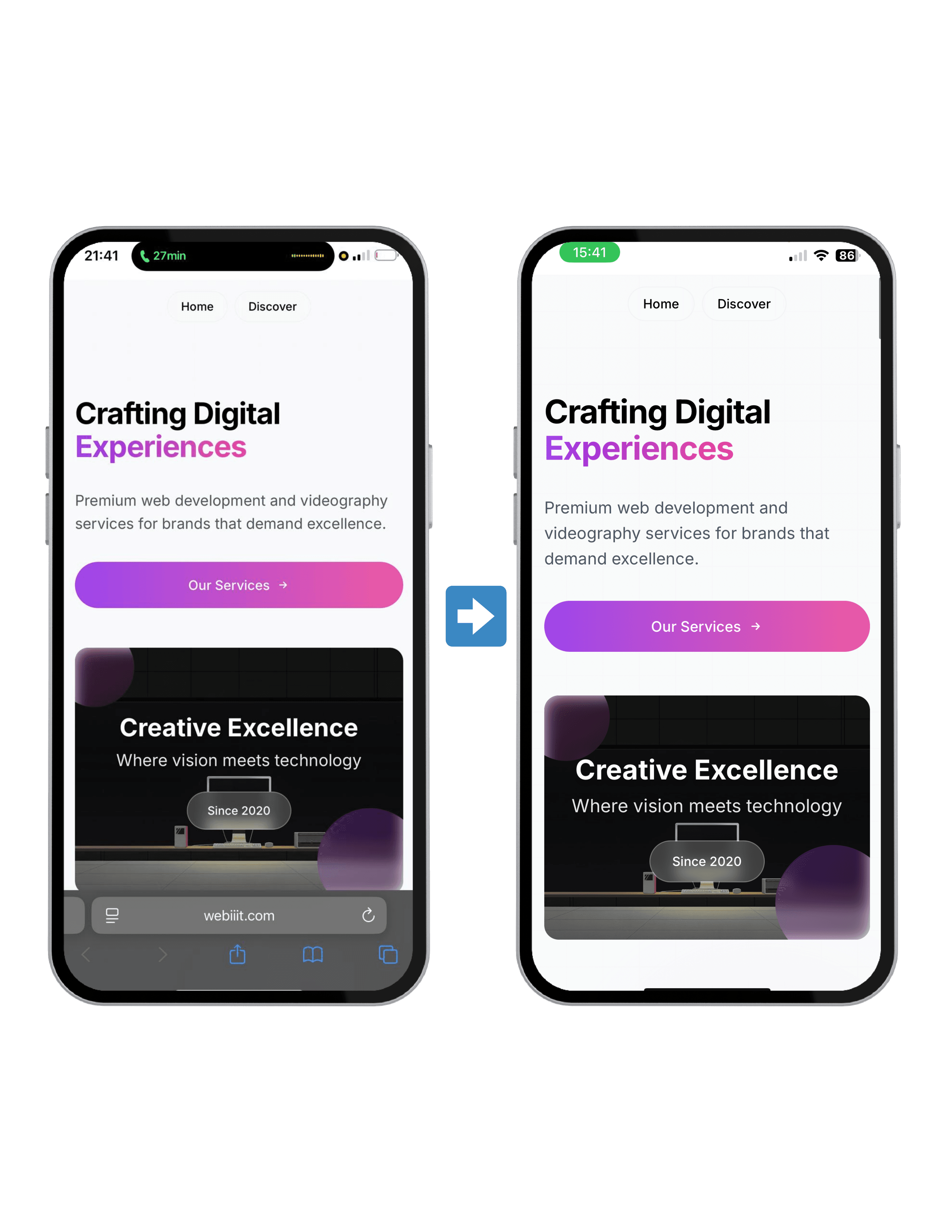 PWA Mobile App Showcase